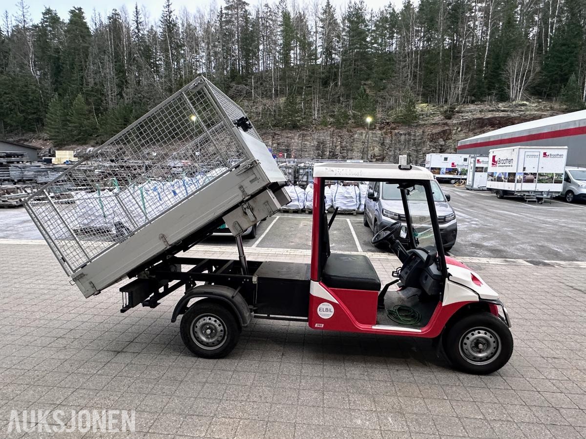 MELEX 395 EL ARBEIDSKJØRETØY 48V HYDRAULISK TIPP NETTINGGRINDER